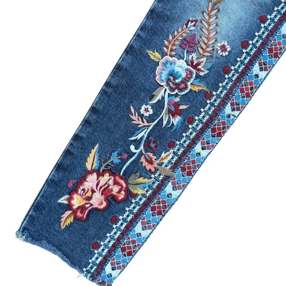 Driftwood Jackie Embroidered Jeans - Picture 8 of 12